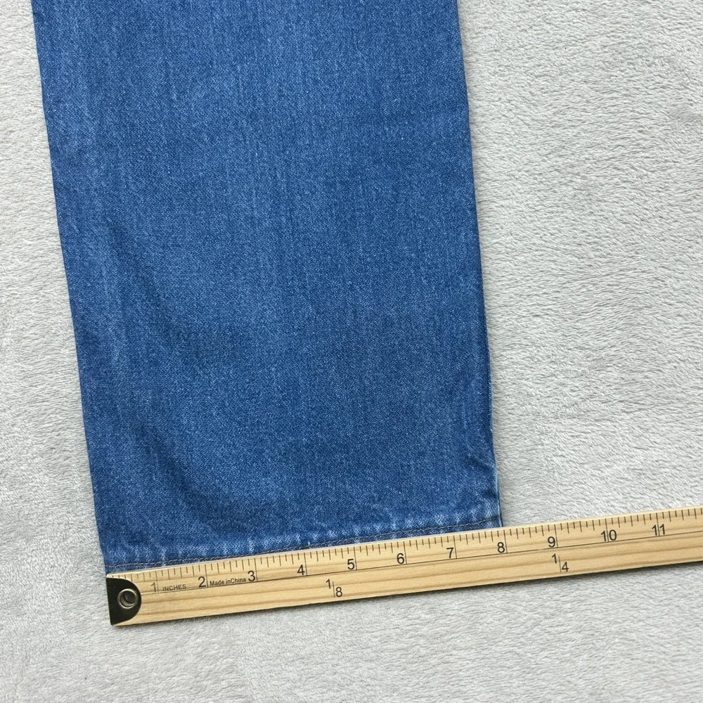 Wrangler Jeans Mens 40x34 Blue Cowboy Cut 13MWZ Original Fit Straight Leg Denim